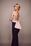 Marilyn Gown - Blush/Black