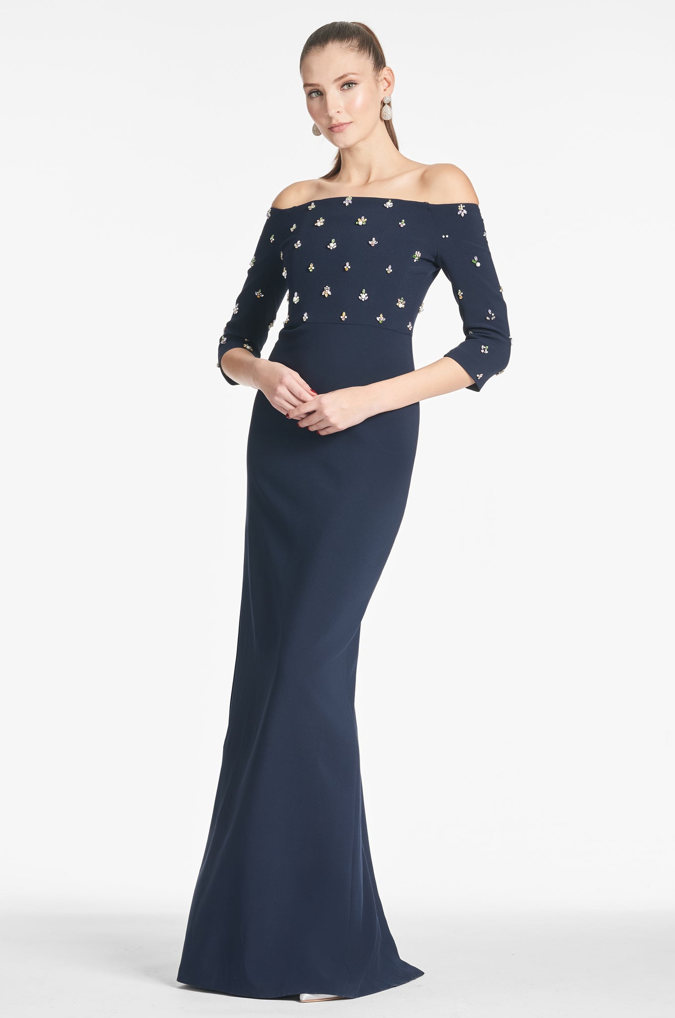 Amarette Gown - Dark Midnight - Final Sale