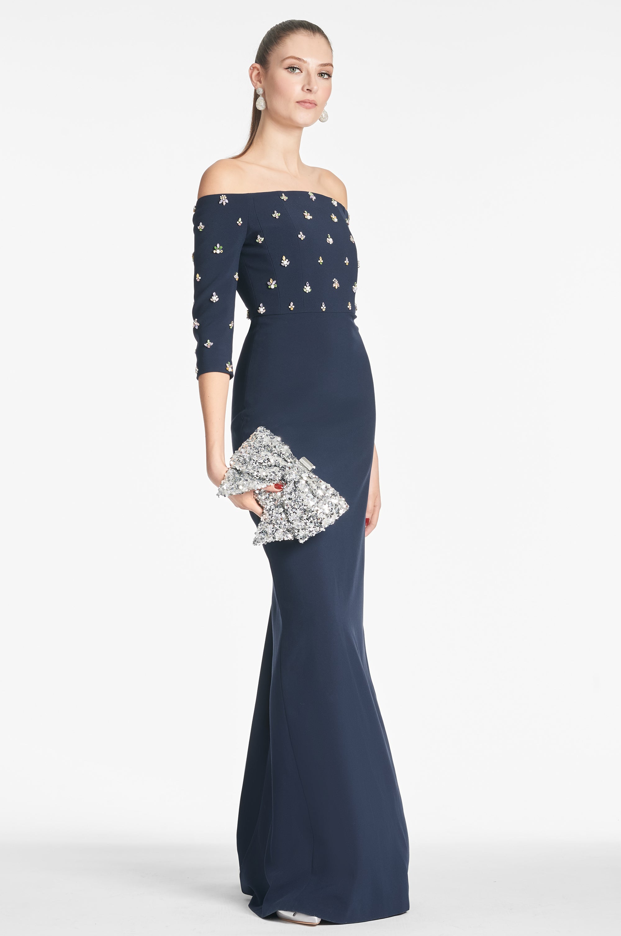 Amarette Gown - Dark Midnight