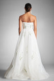 Anais Gown - White/Embroidered Floral