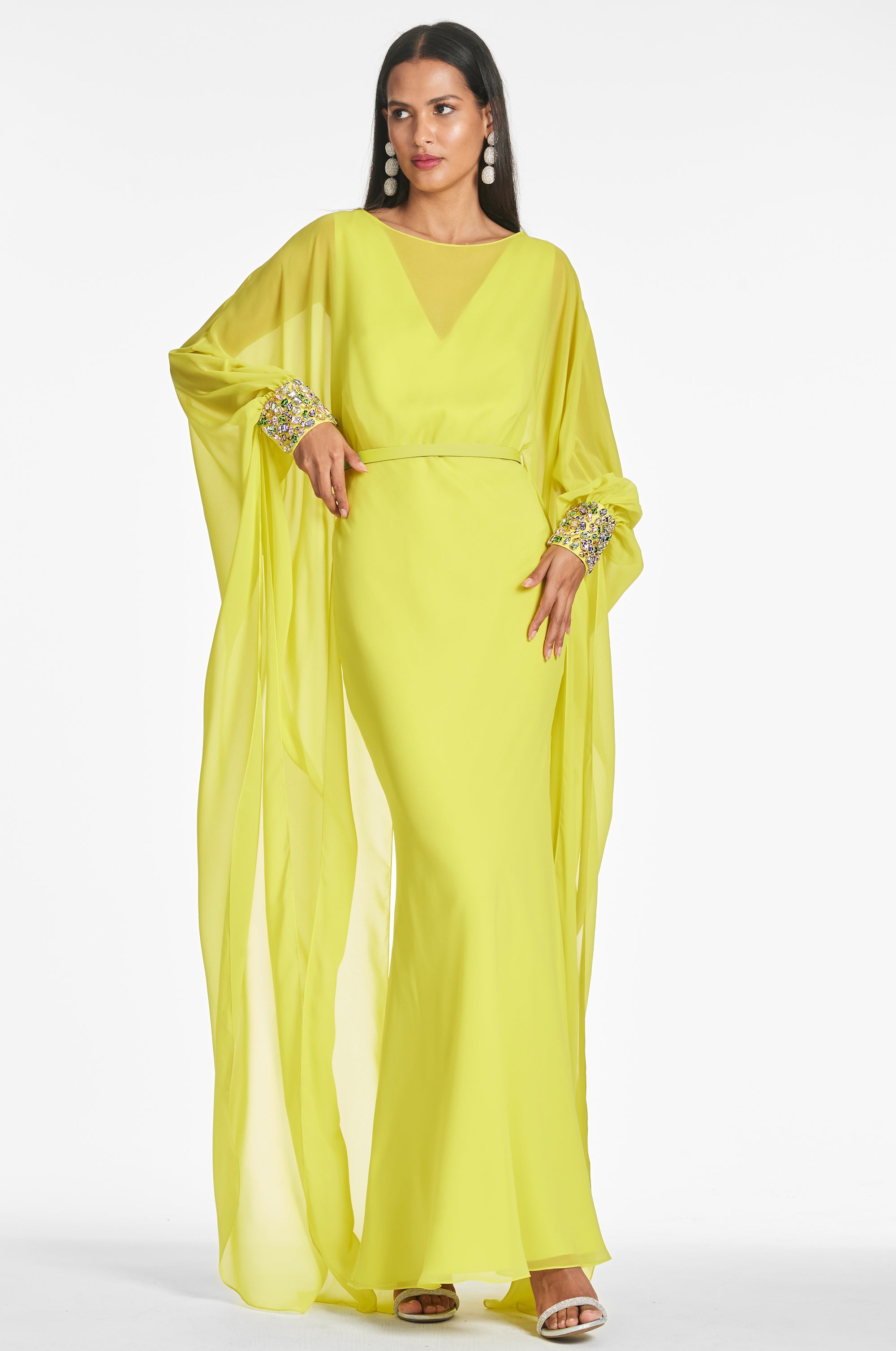 Aphrodite Gown - Neon Limeade - Final Sale