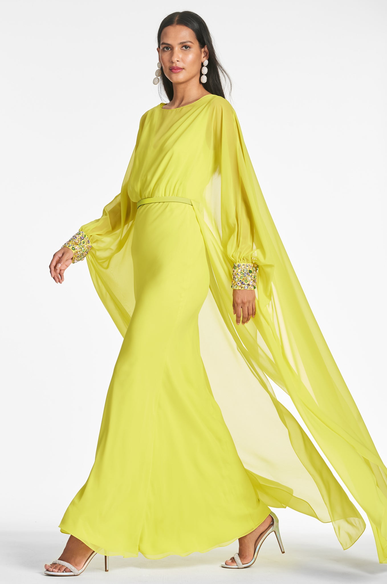 Aphrodite Gown - Neon Limeade - Final Sale