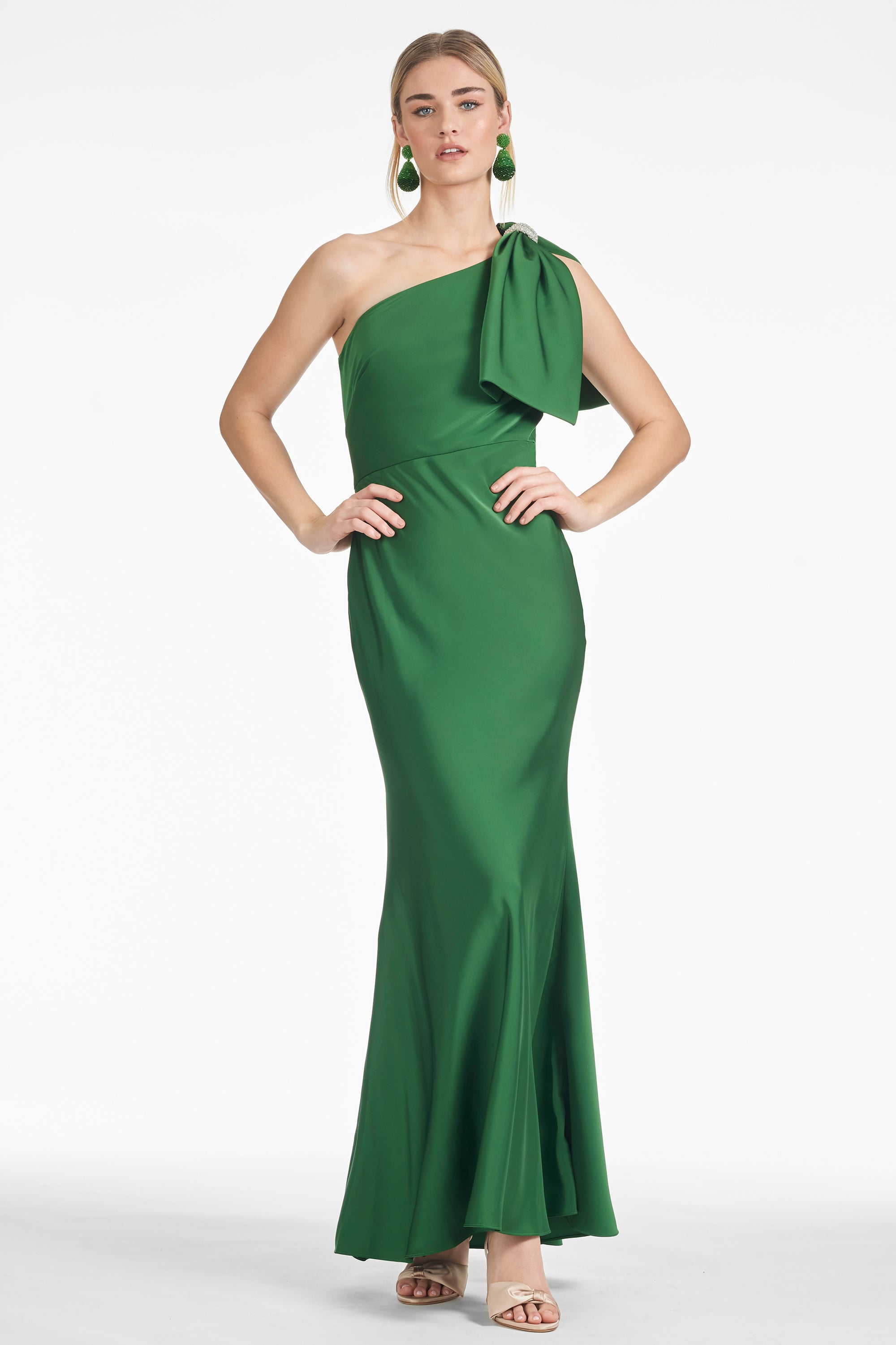 Aubrey Gown - Emerald