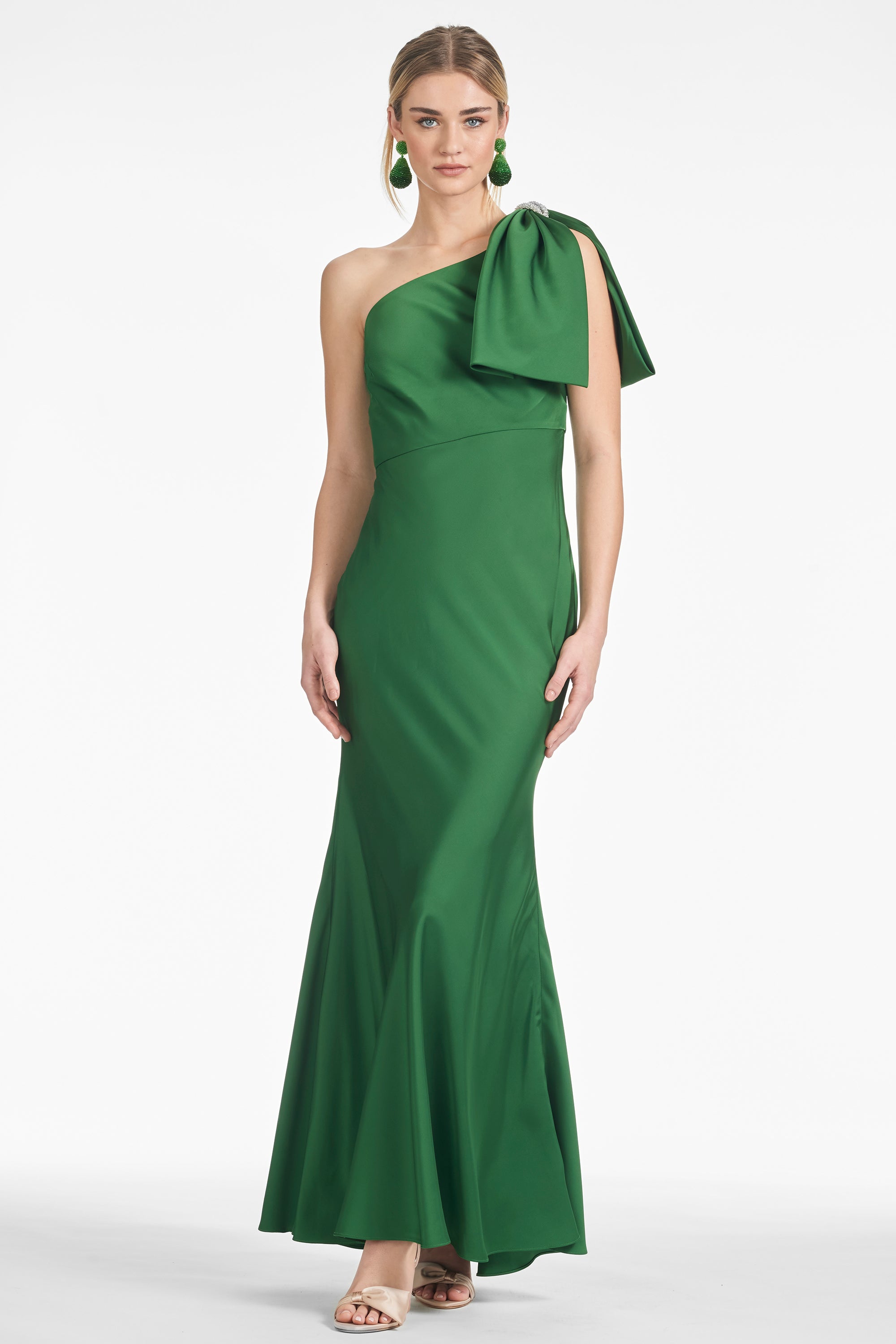 Aubrey Gown - Emerald