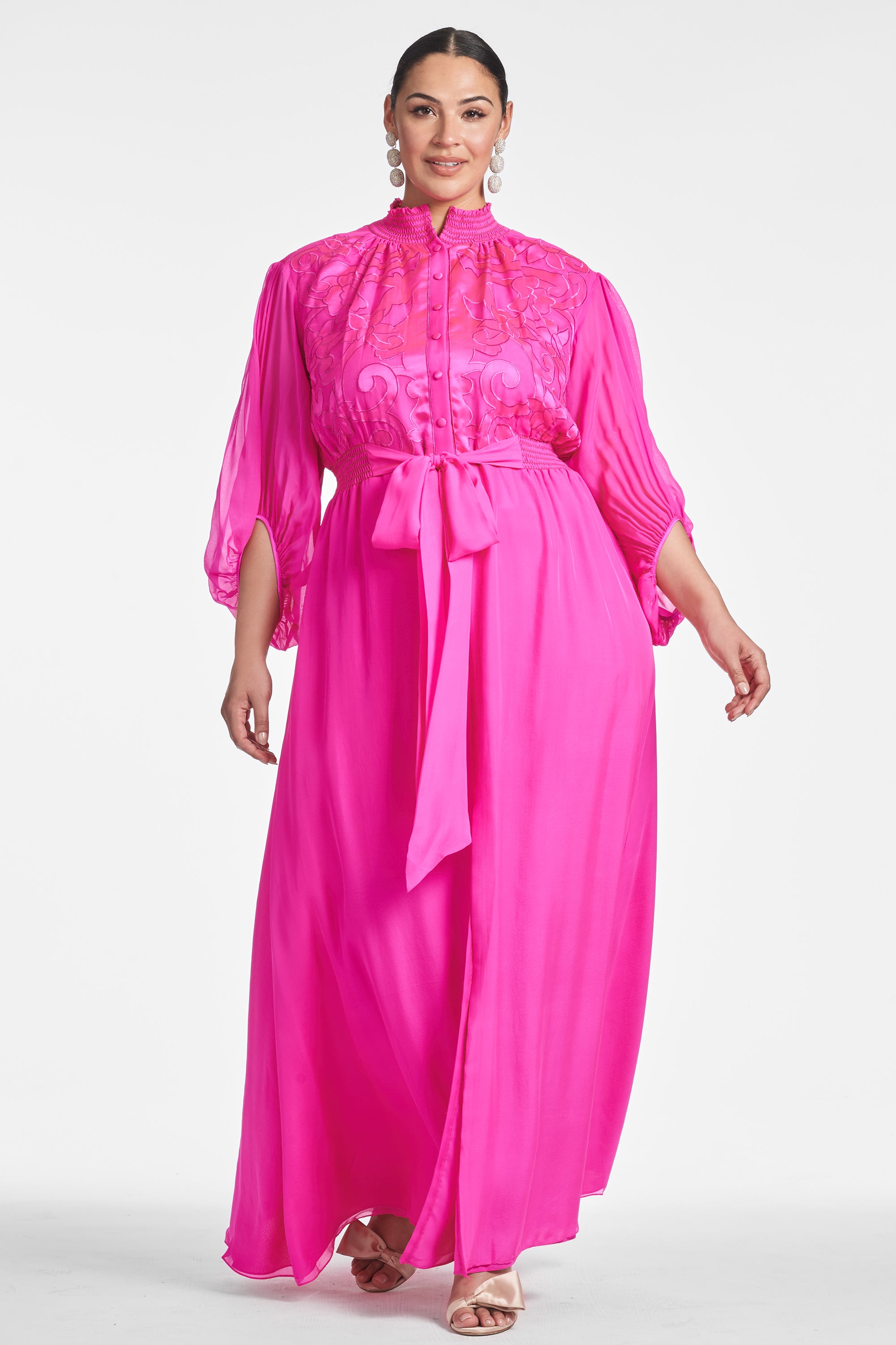 Beatrix Gown - Fuchsia