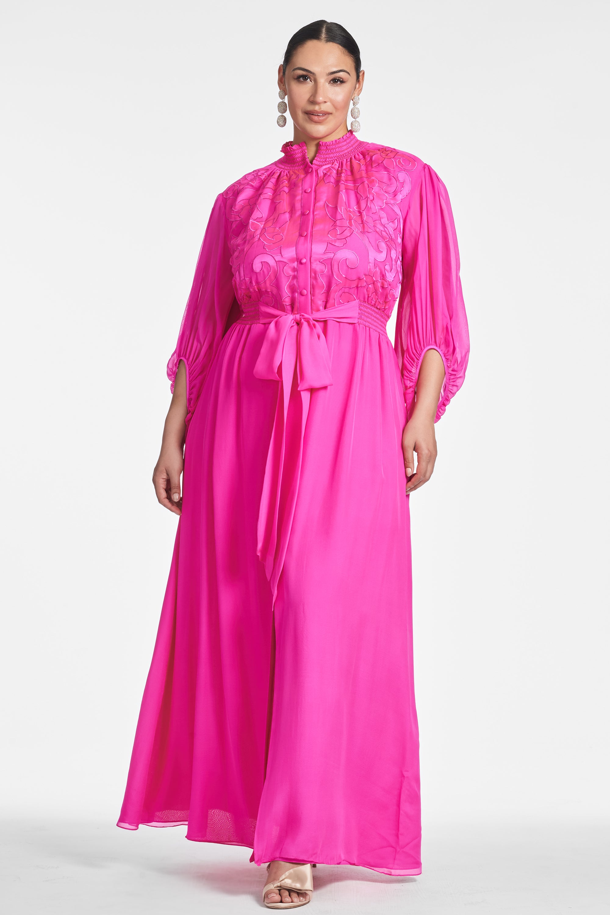 Beatrix Gown - Fuchsia