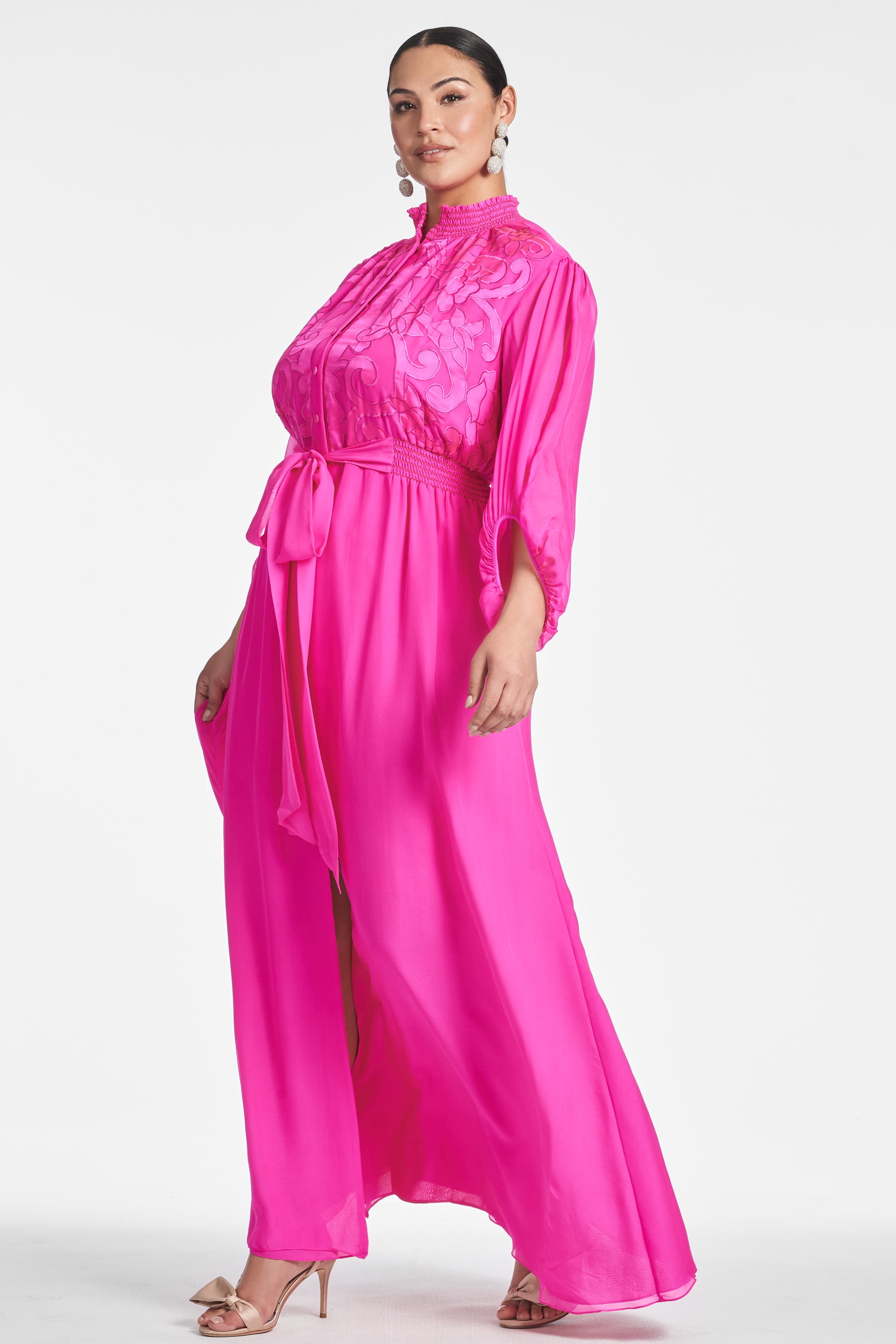 Beatrix Gown - Fuchsia