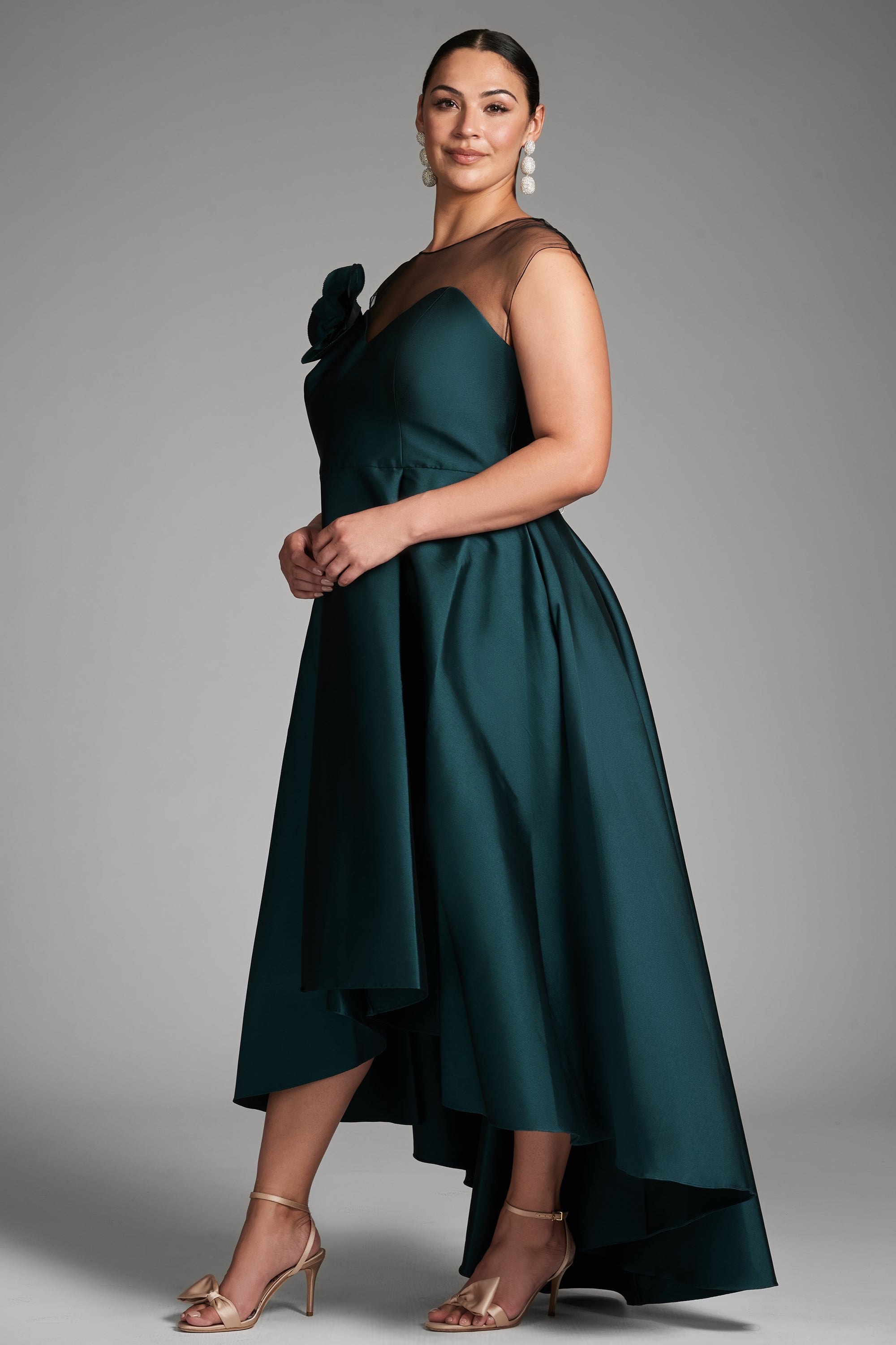 Blakely Gown - Forest Green