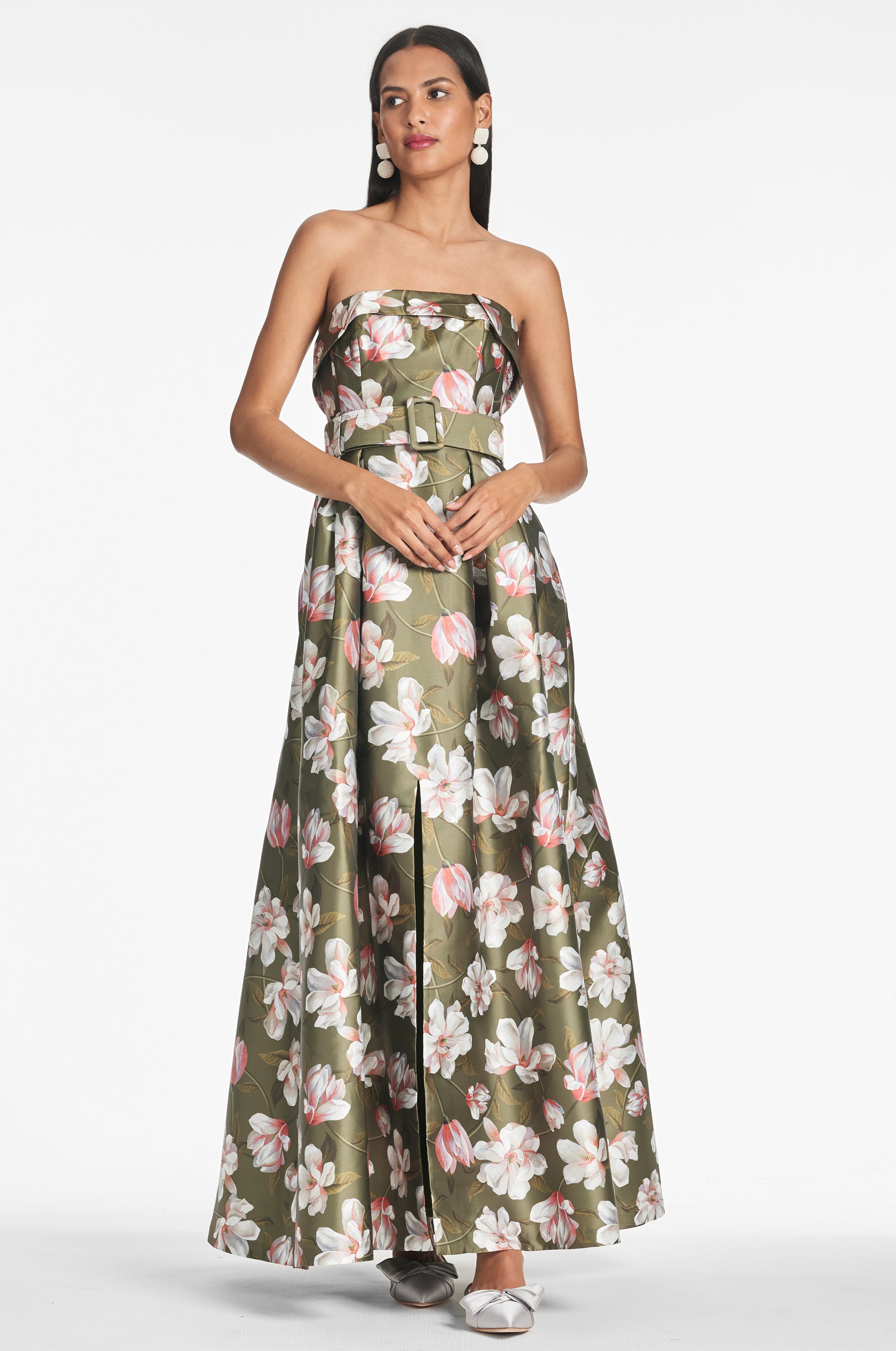 Brielle Gown - Moss Magnolia