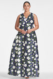 Brooke Gown - Navy/Ivory Moonlit Garden