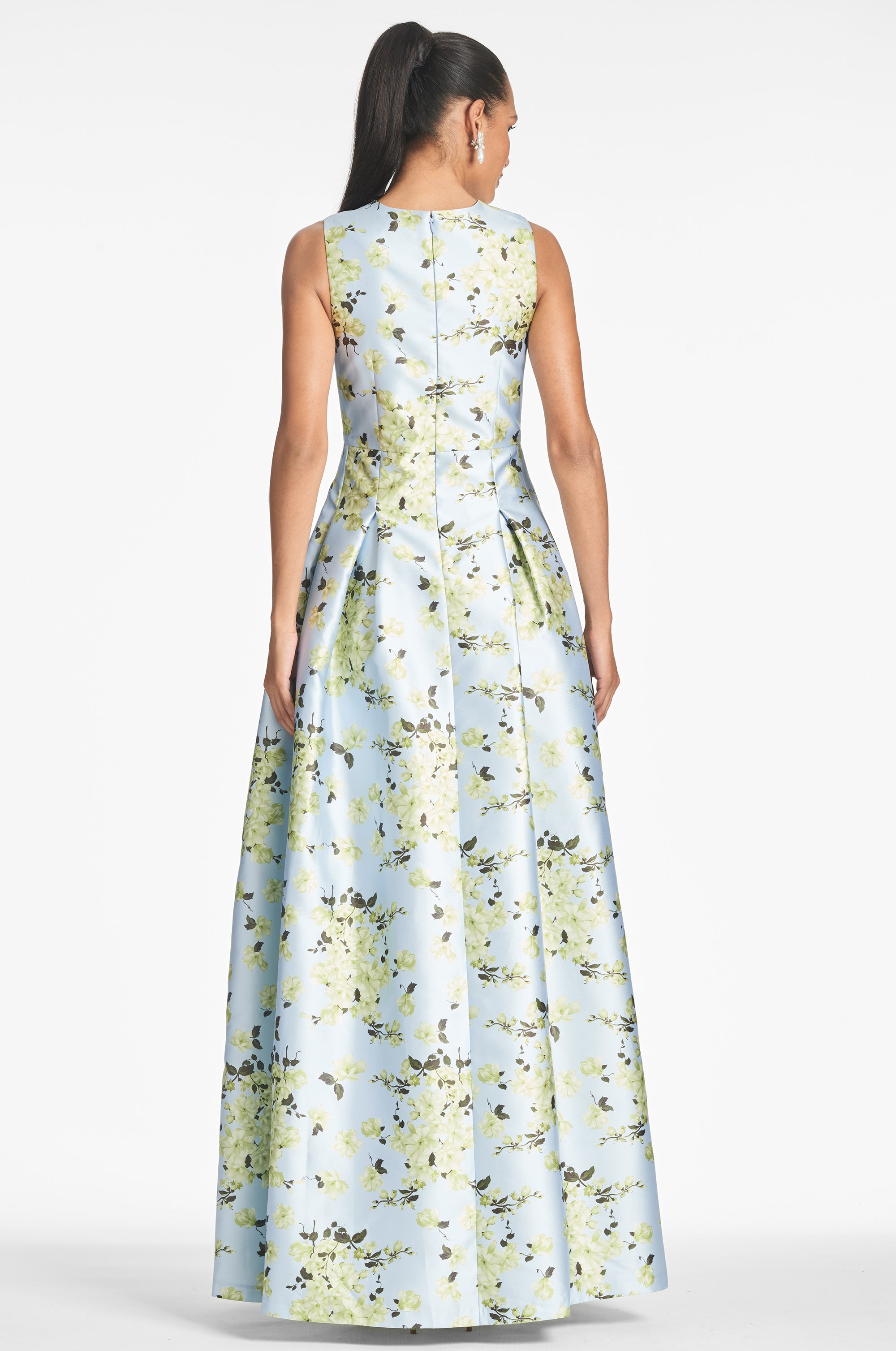 Brooke Gown - Sky Citrine Floral