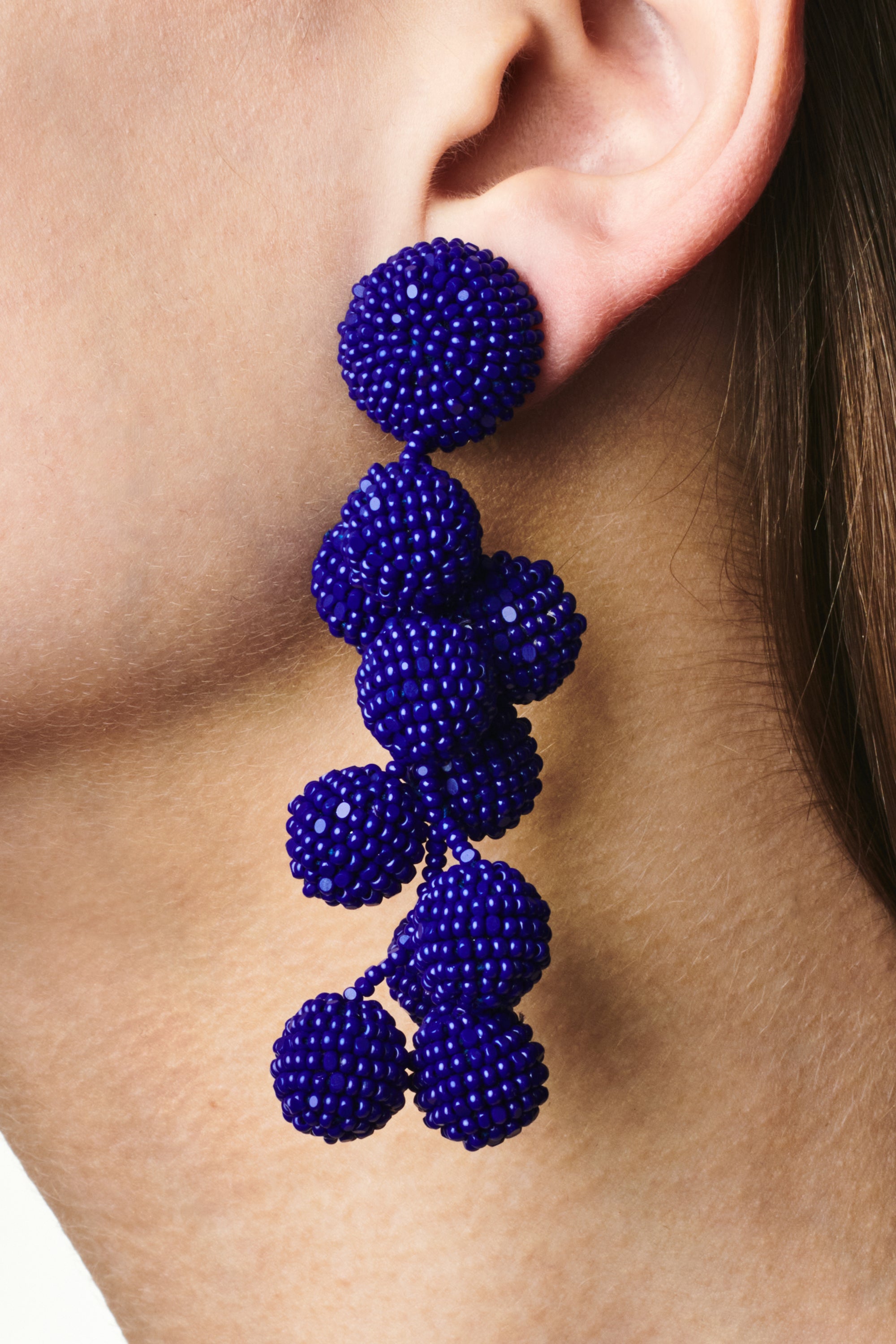 COCONUTS EARRINGS - IMPERIAL BLUE