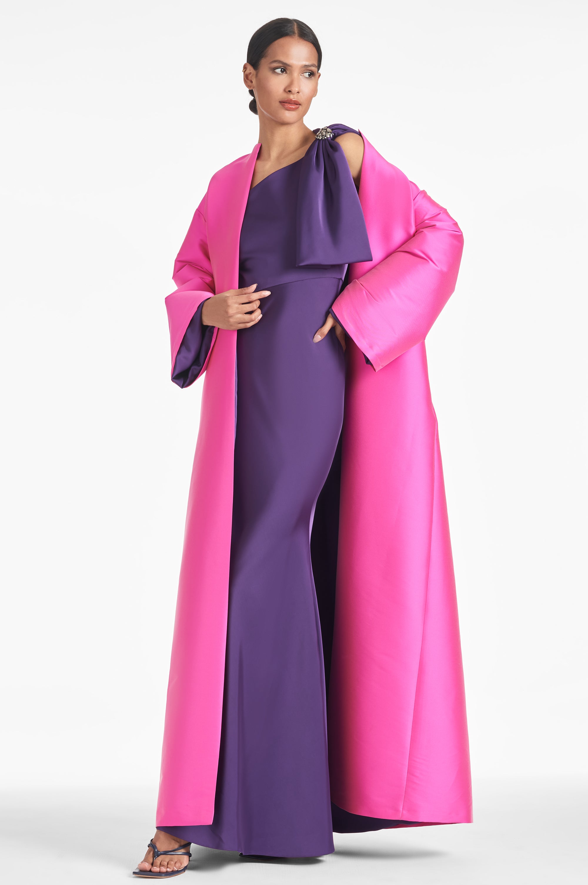 Calliope Coat - Fuchsia