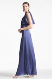 Chelsea Gown - Deep Cobalt