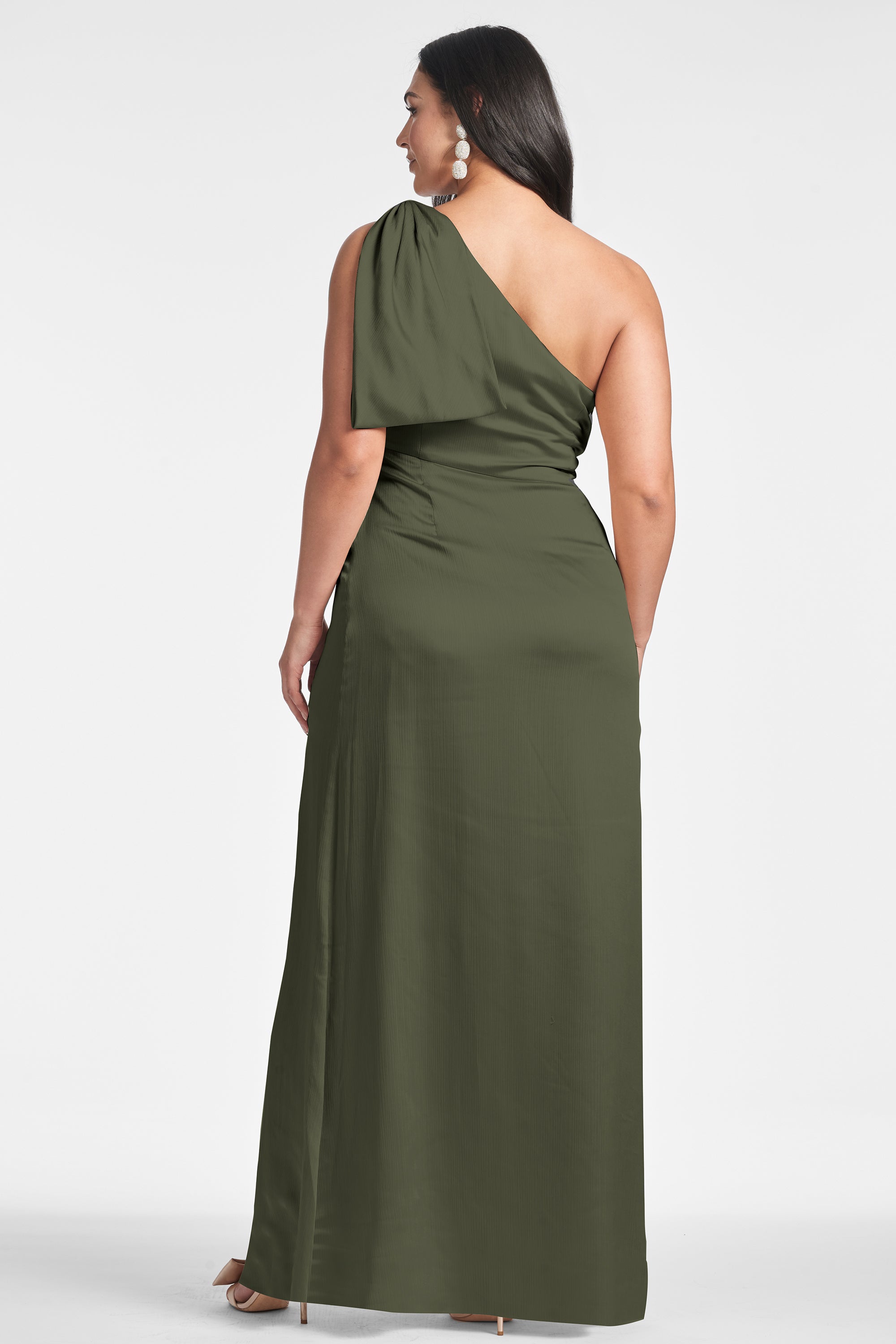 Chelsea Gown - Moss Green - Final Sale