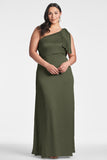 Chelsea Gown - Moss Green - Final Sale