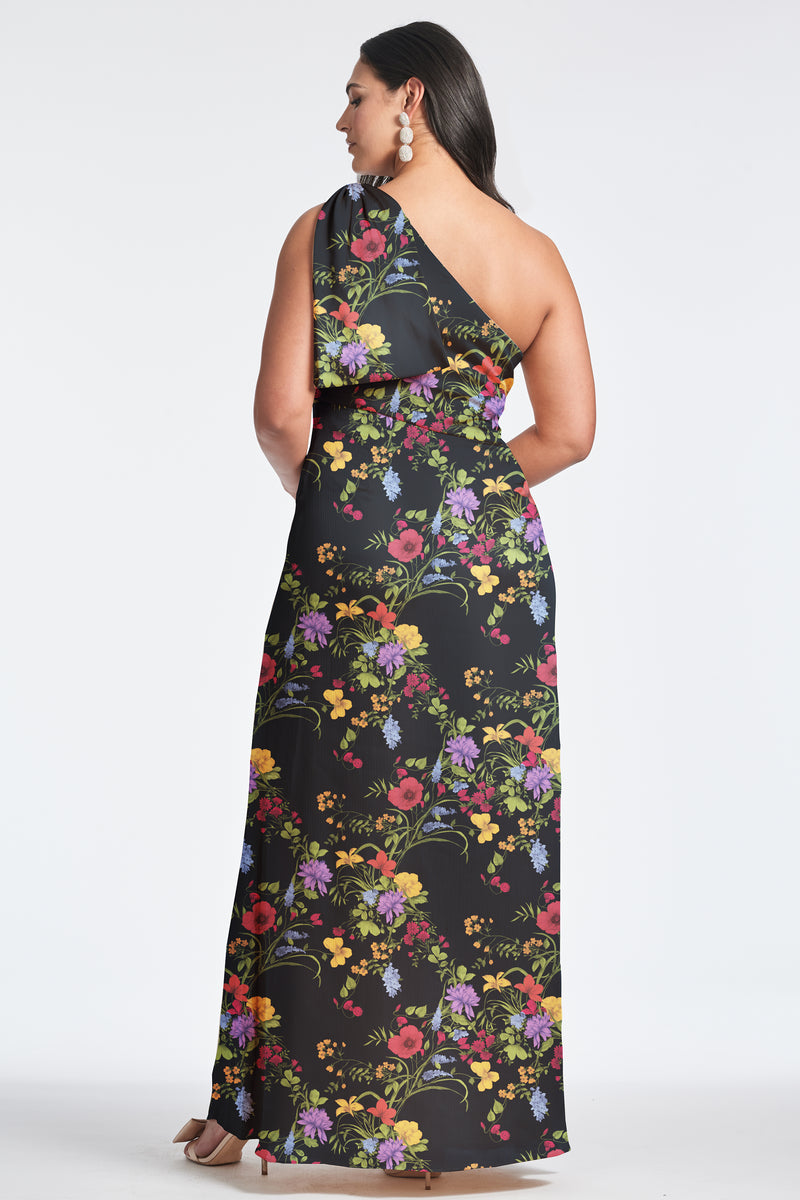 Chelsea Gown - Noir Wildflower