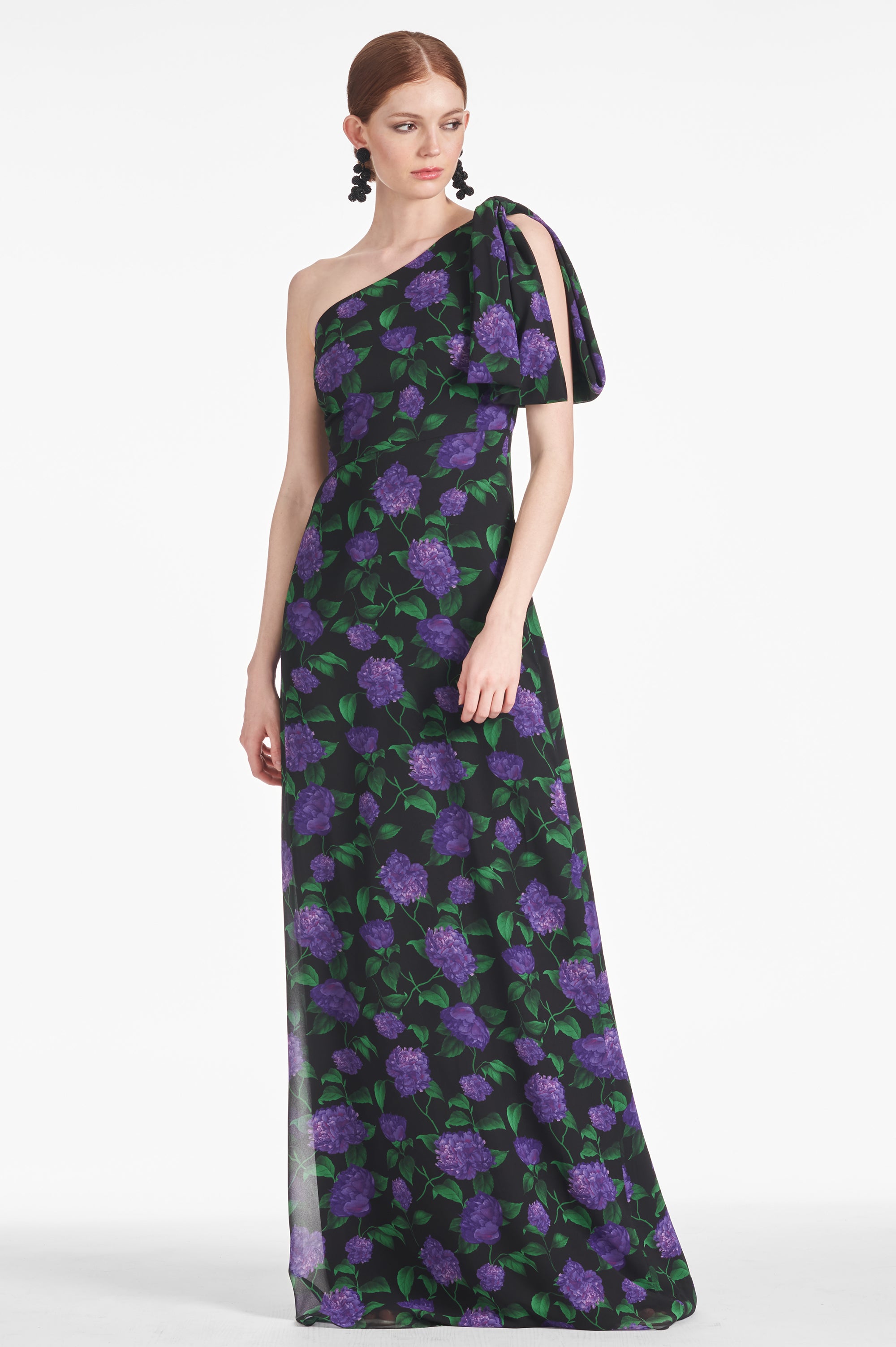 Chelsea Gown - Violet Garden - Final Sale