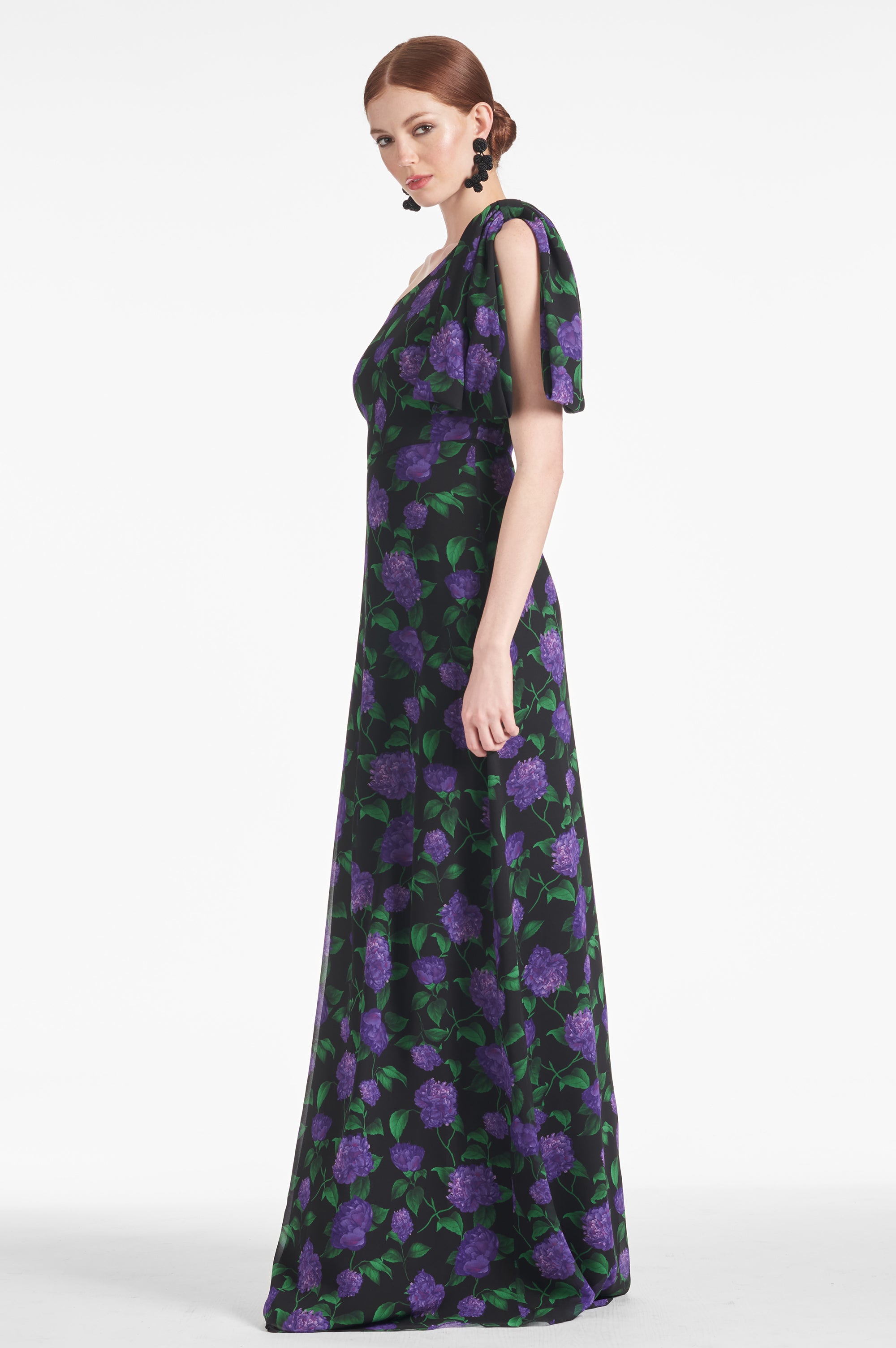 Chelsea Gown - Violet Garden - Final Sale