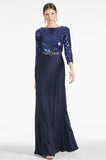 Christabel Gown - Sapphire/Midnight - Final Sale