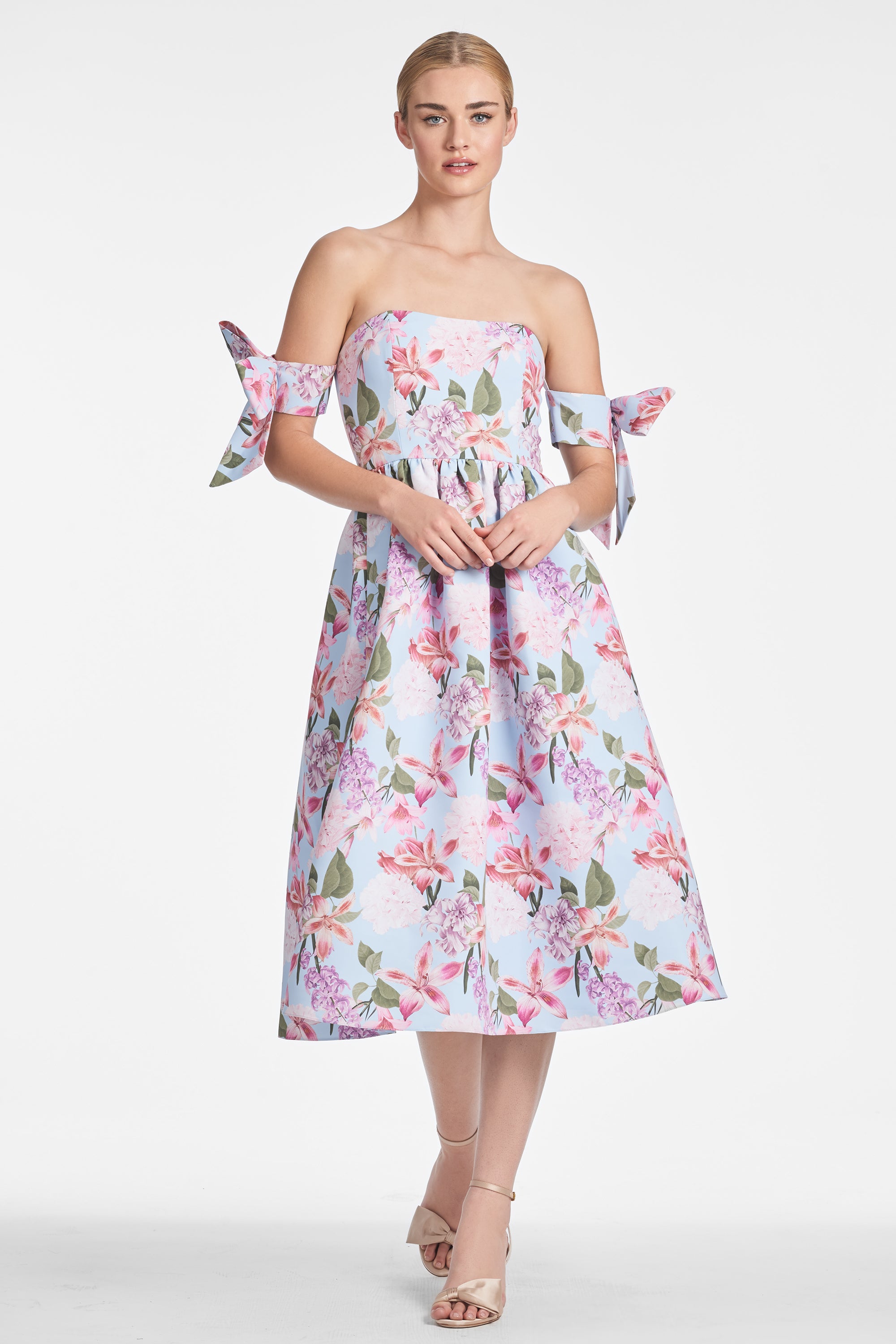 Evelyn Dress - Pastel Garden - Final Sale