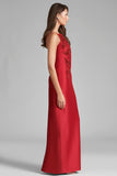 Embellished Pryce Gown - Holly Red