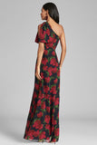 Chelsea Gown - Ruby Tea Roses