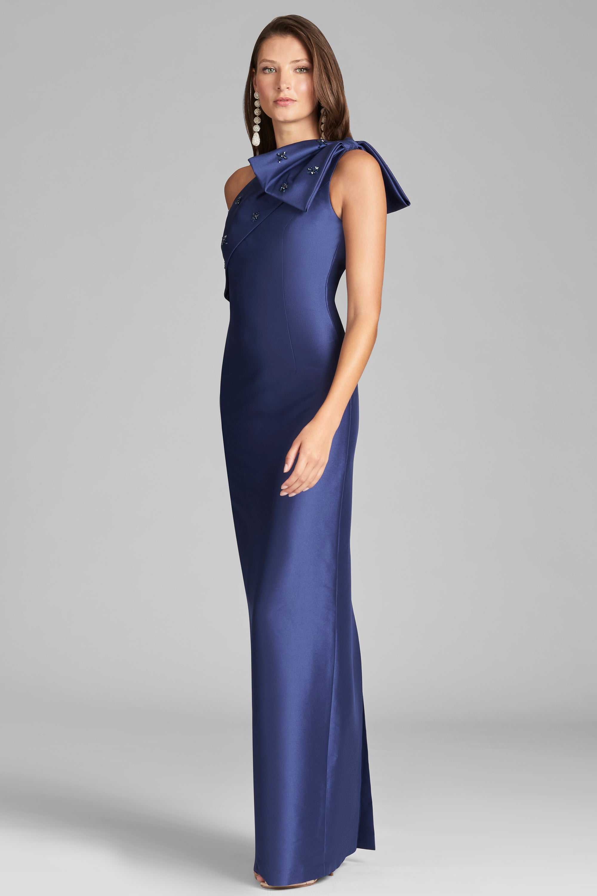 Olivia Gown - Washed Indigo