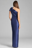 Olivia Gown - Washed Indigo