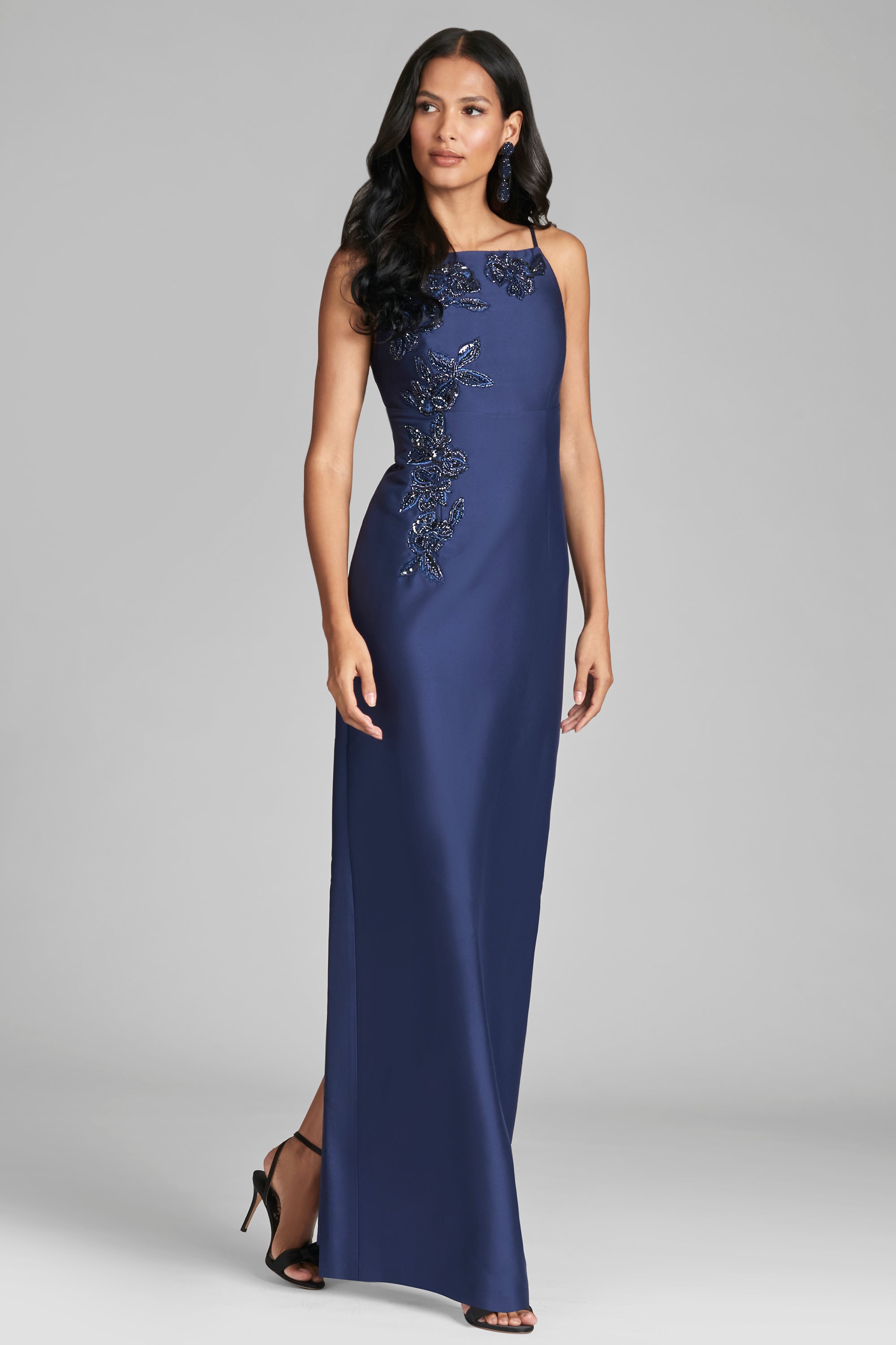 Embellished Pryce Gown -  Night Sky