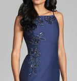 Embellished Pryce Gown -  Night Sky