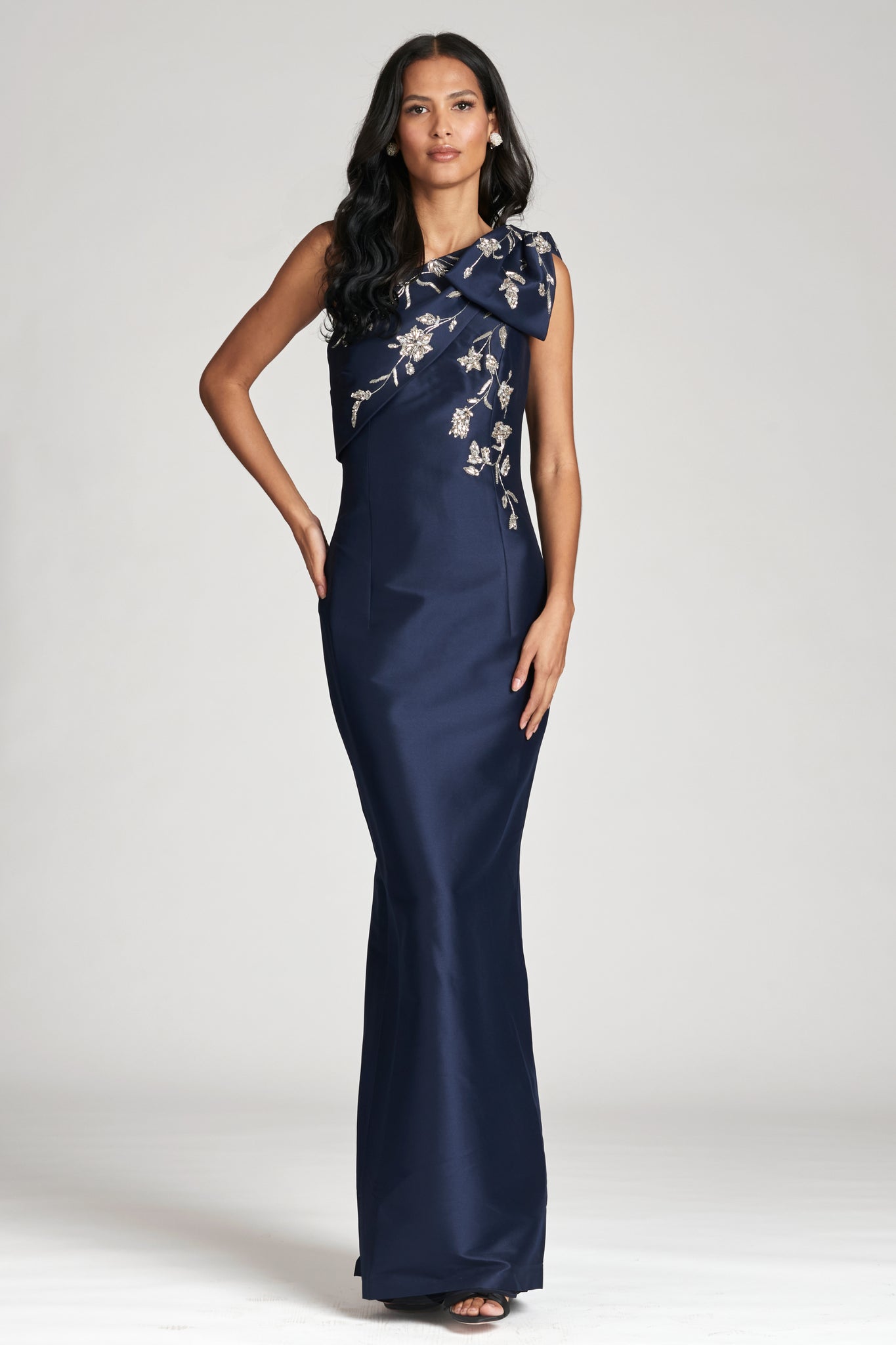 EMBELLISHED OLIVIA GOWN - NIGHT SKY