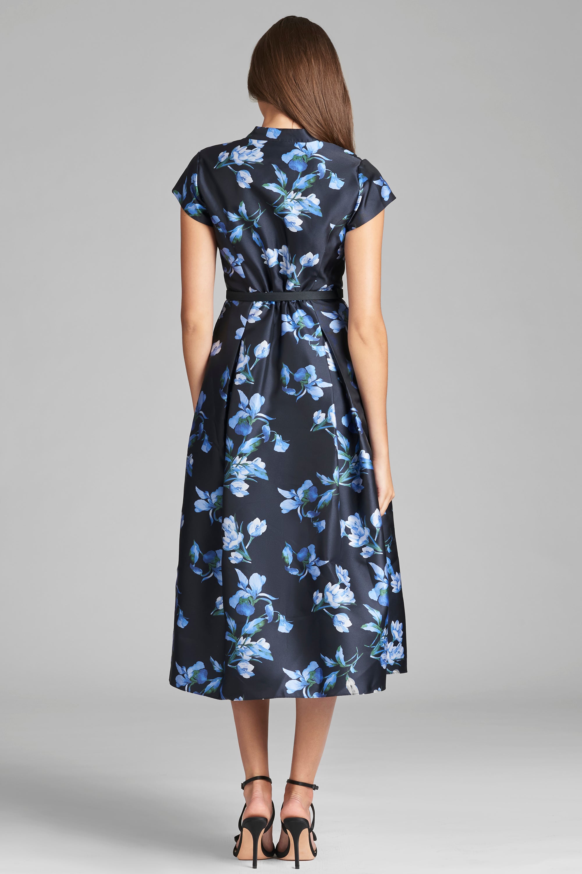 Martine Dress - Poseidon Venetian Petal