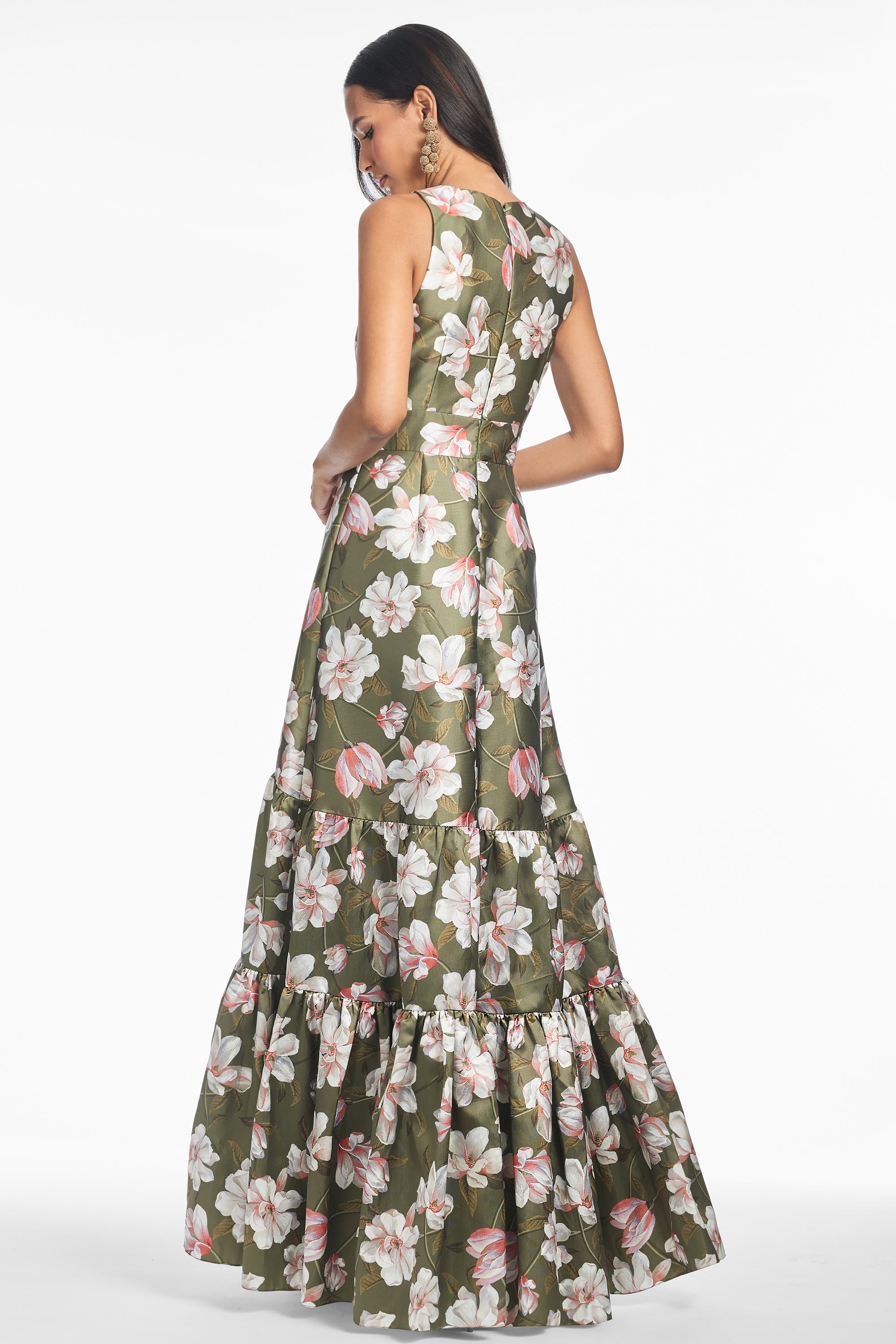 Rori Gown - Moss Magnolia