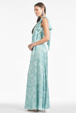 Kayla Gown - Sage Painted Floral