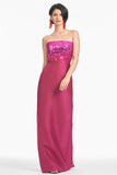 Phaedra Gown - Rhodolite