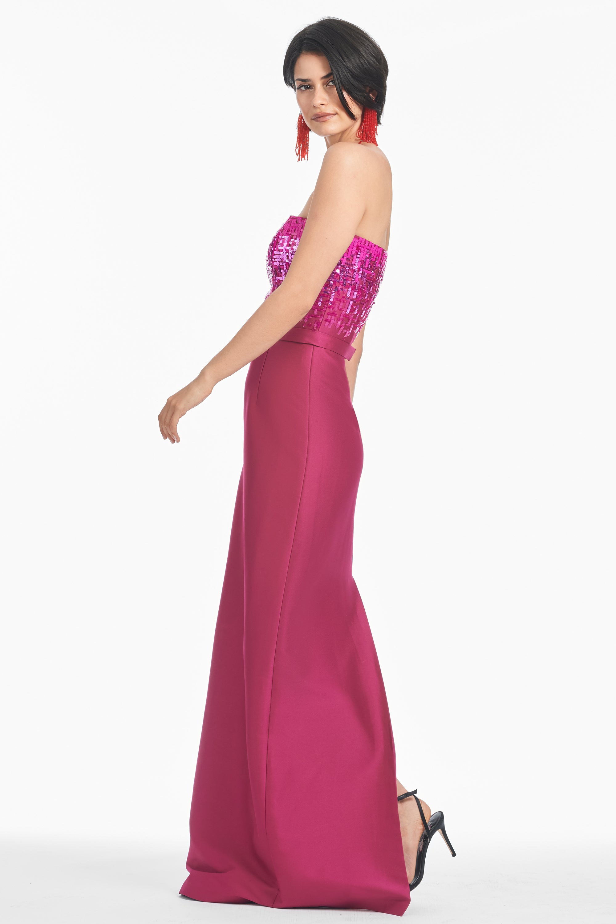 Phaedra Gown - Rhodolite