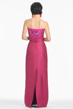 Phaedra Gown - Rhodolite