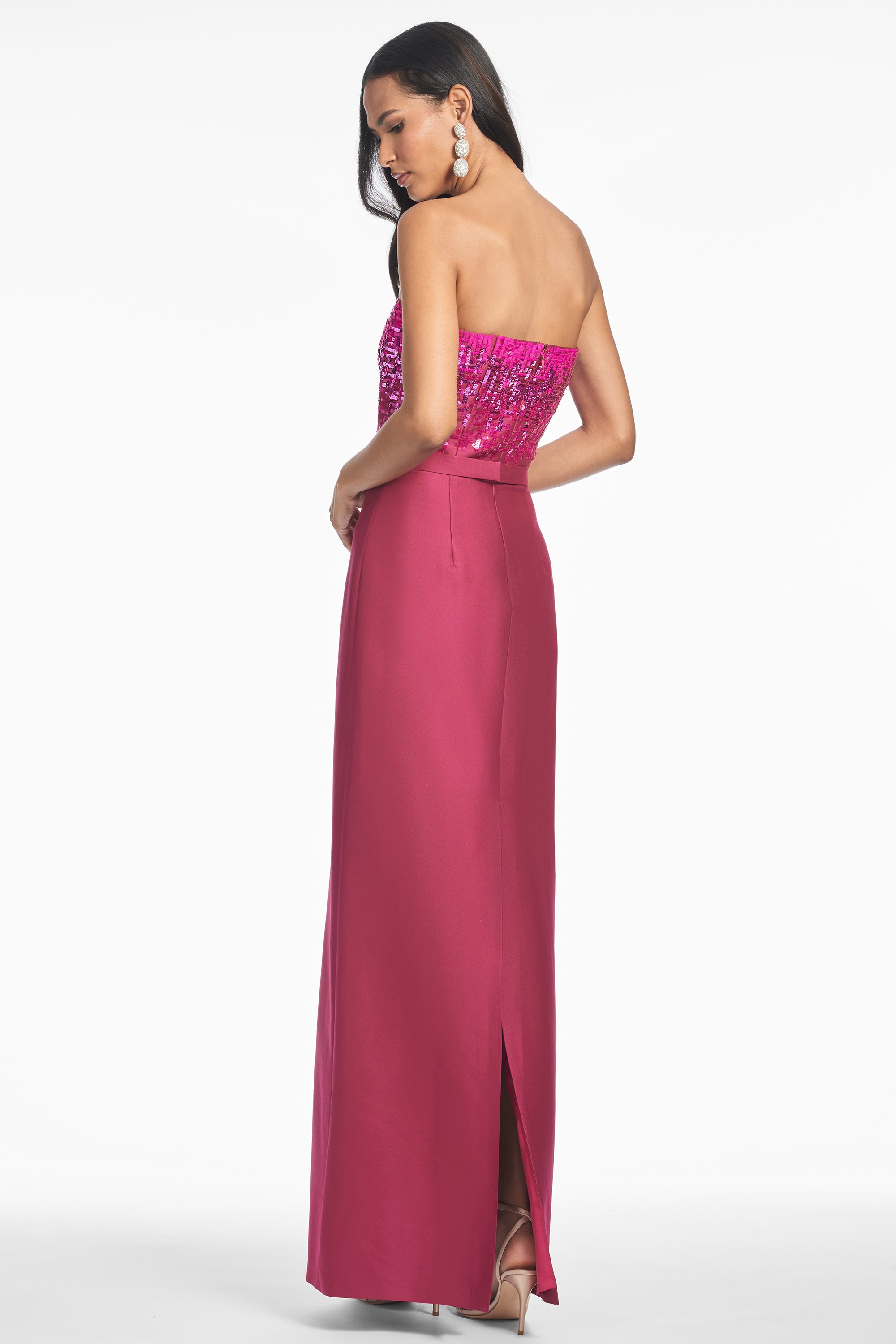 Phaedra Gown - Rhodolite