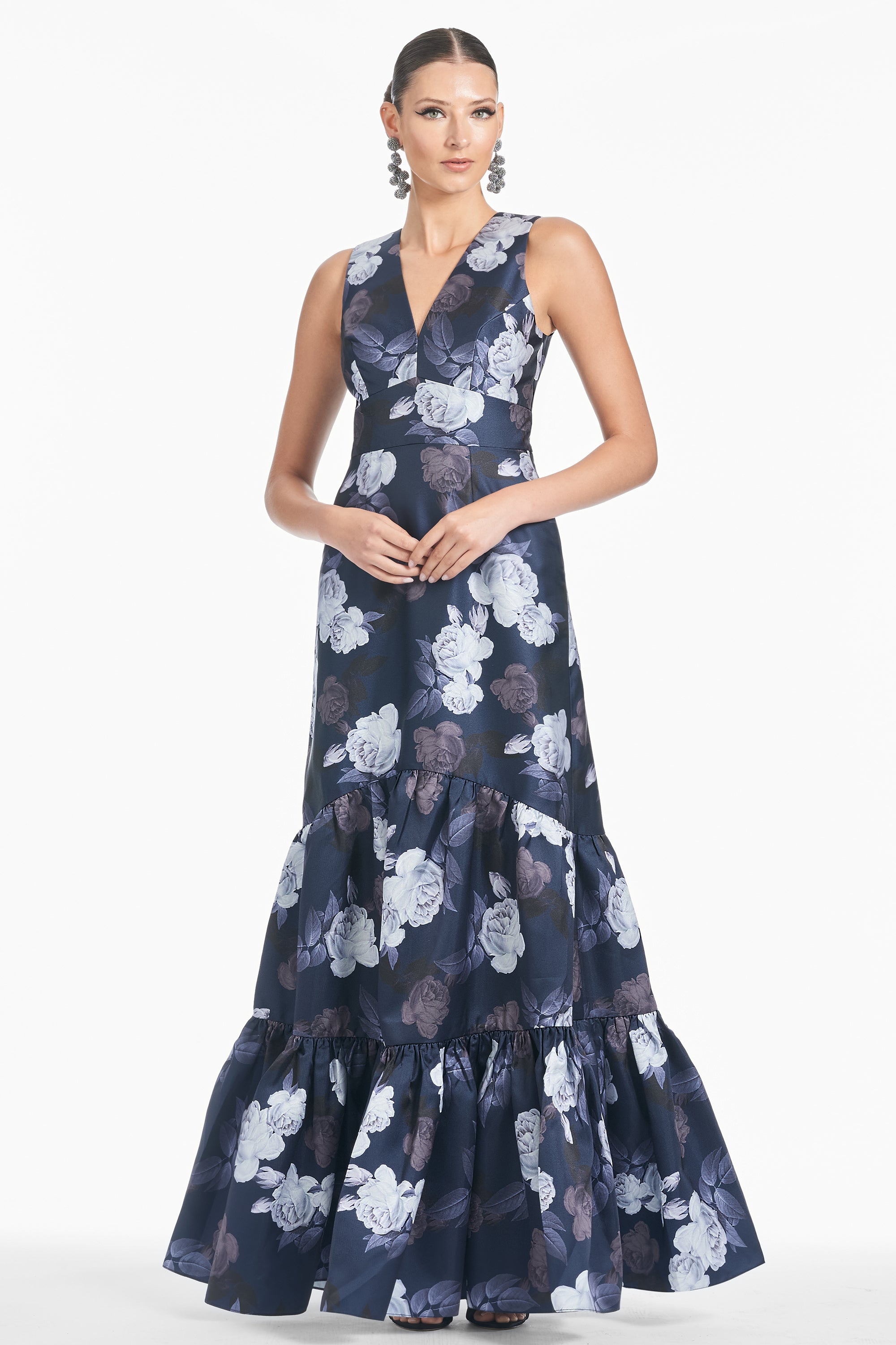 Rori Gown - Midnight Gacial Rose