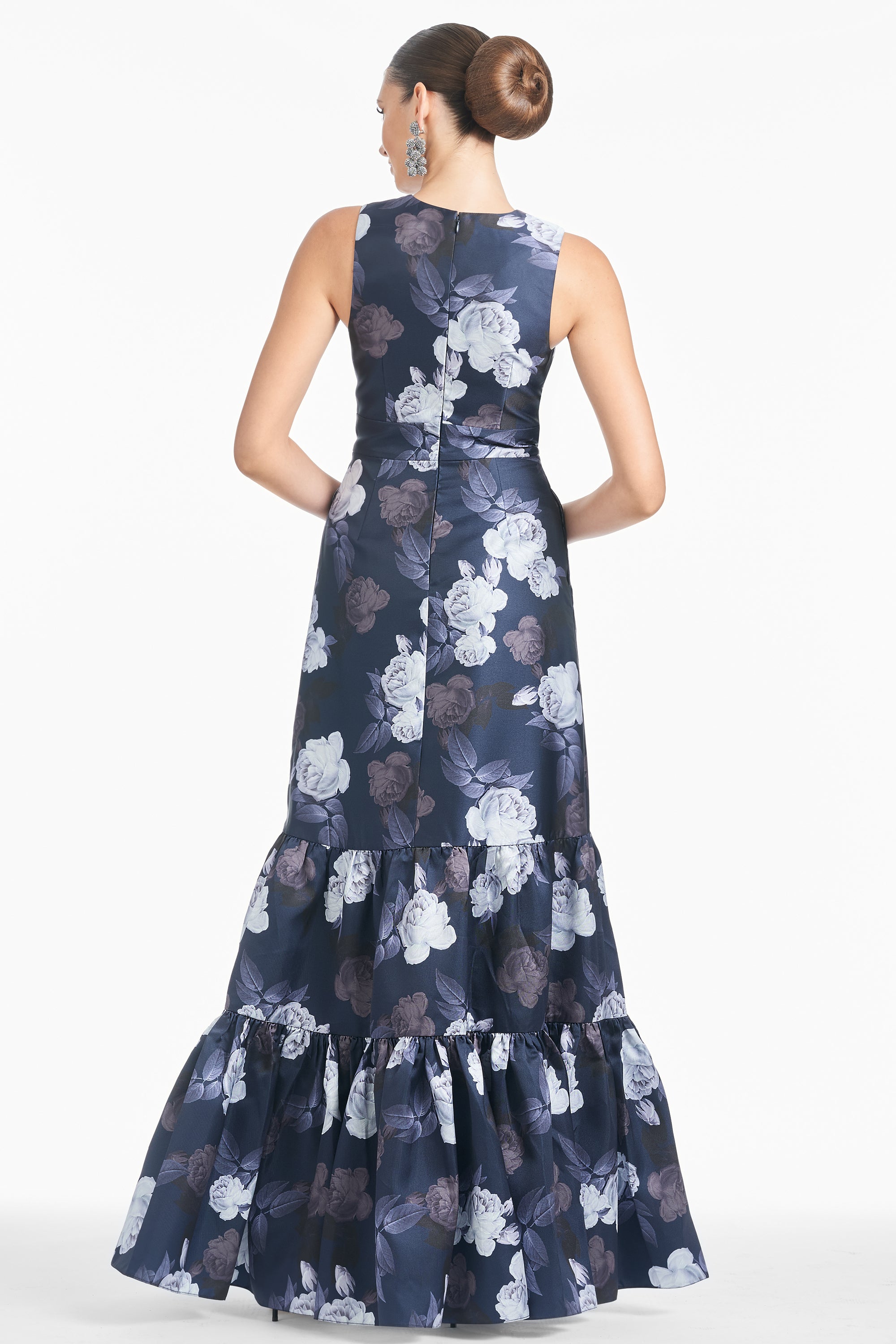 Rori Gown - Midnight Glacial Rose