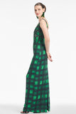 Lana Gown - Emerald Shibori