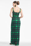 Lana Gown - Emerald Shibori