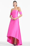 Agyness Gown - Fuchsia