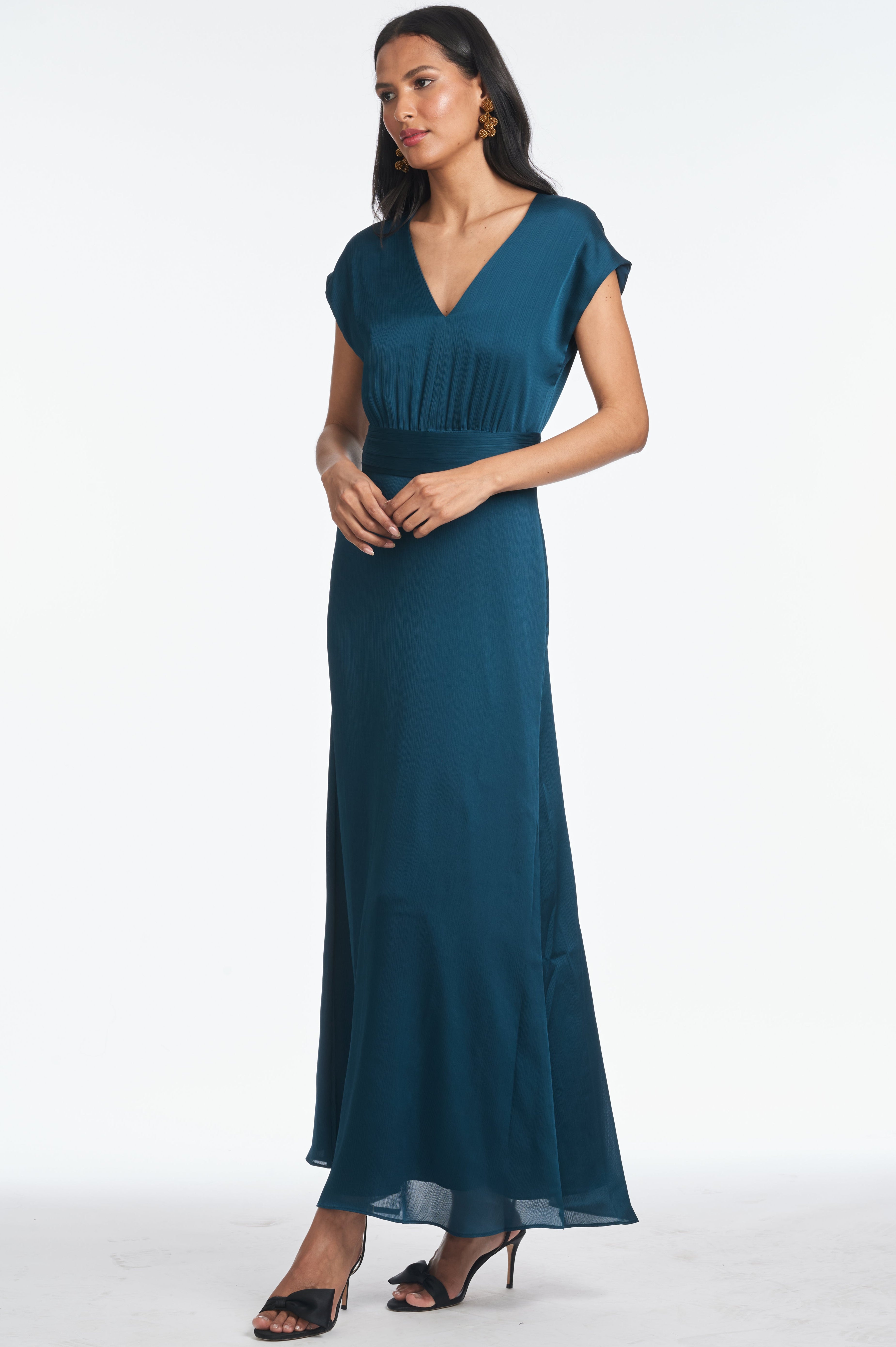 Leah Gown - Bottle Green - Final Sale