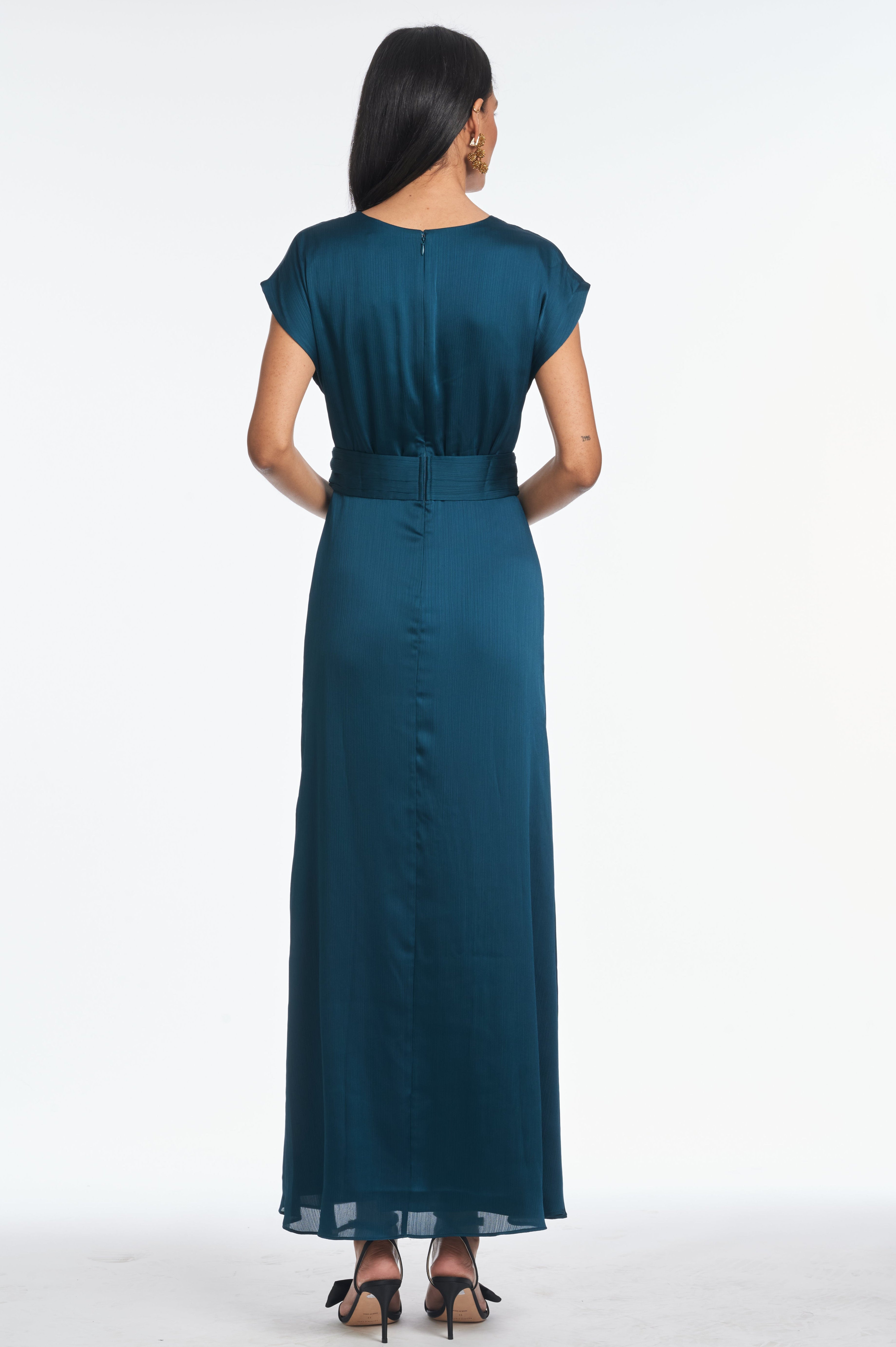 Leah Gown - Bottle Green - Final Sale