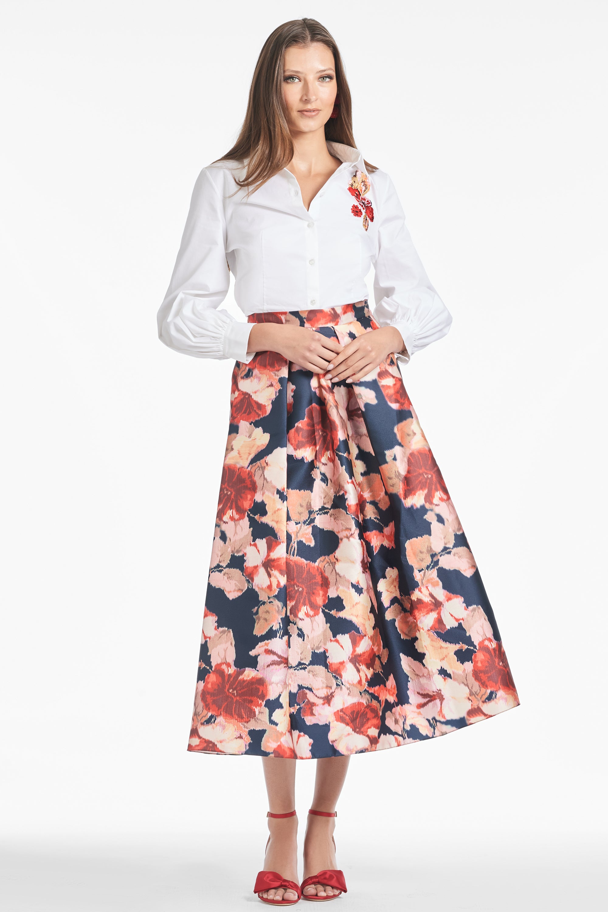 Leighton Skirt - Bedford Bouquet - Final Sale