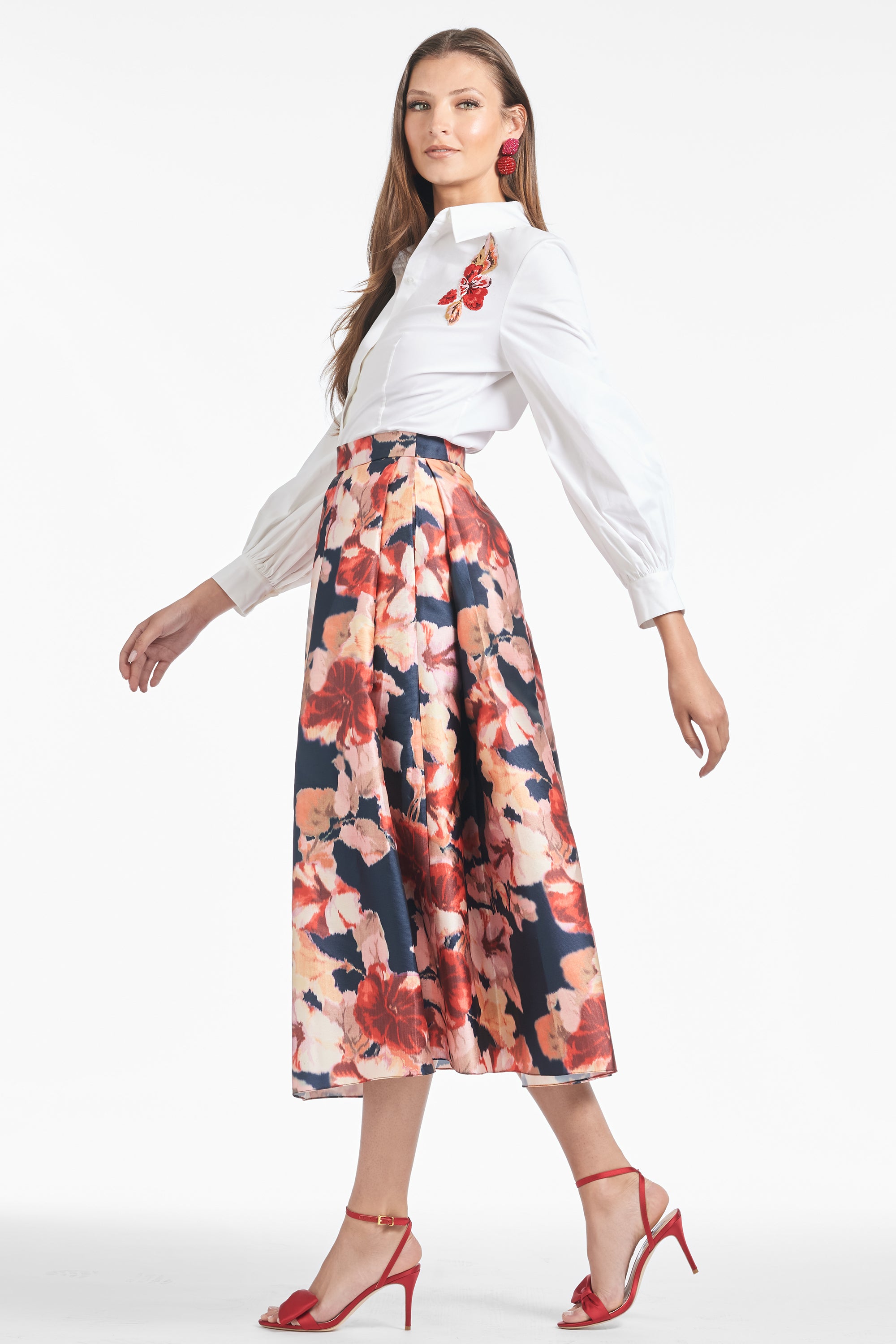 Leighton Skirt - Bedford Bouquet - Final Sale