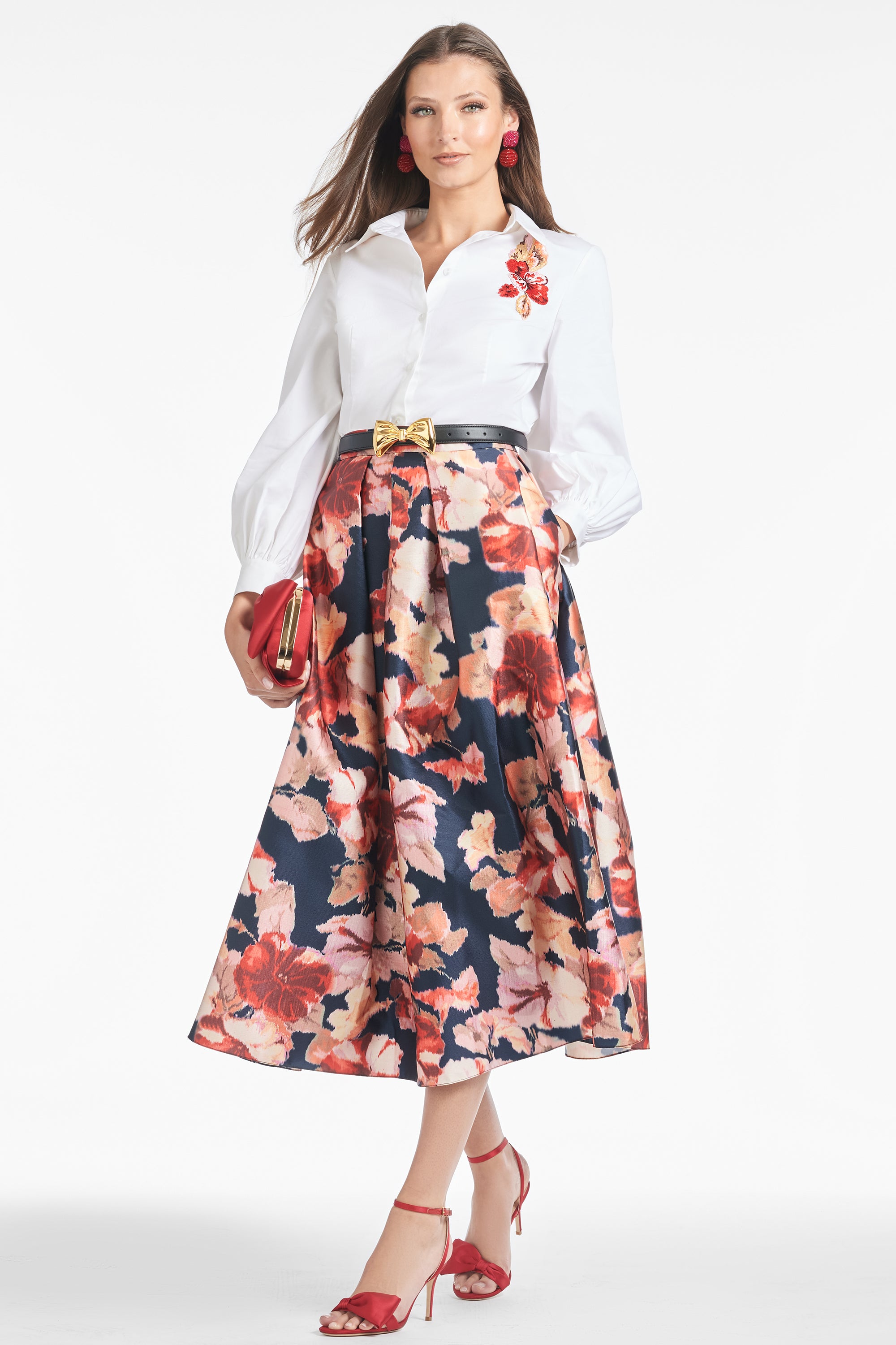 Leighton Skirt - Bedford Bouquet - Final Sale