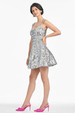 Quinn Dress - Silver Sequins